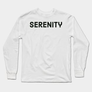 Serenity Long Sleeve T-Shirt